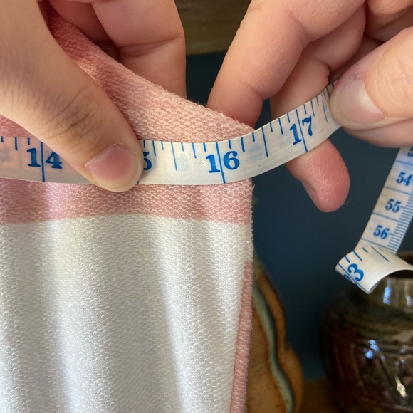 Ces Femme Pink and White Stripe Maxi Dress Small - Picture 5 of 9